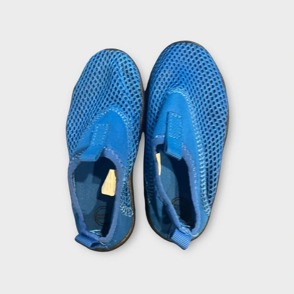 Blue Mesh Water Shoes | Quick-Dry Aqua Sock | Size 7–8 | Toddler Outdoors